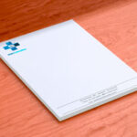 100 Blocos - 14 x 21cm - 4/0 cores